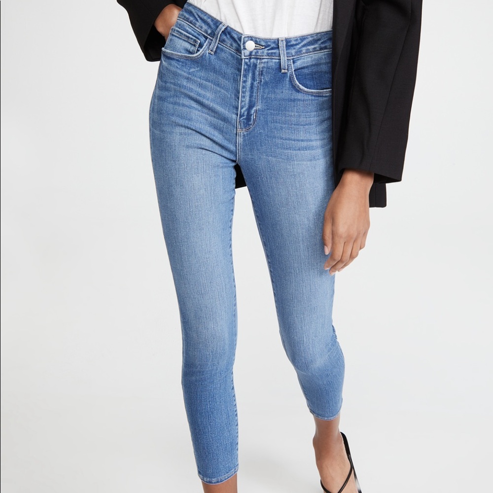 L’Agence Margot Skinny High Rise Jeans